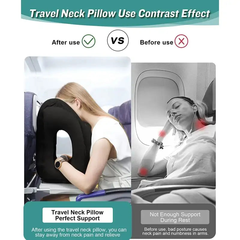 Komfy-Inflatable Travel Pillow