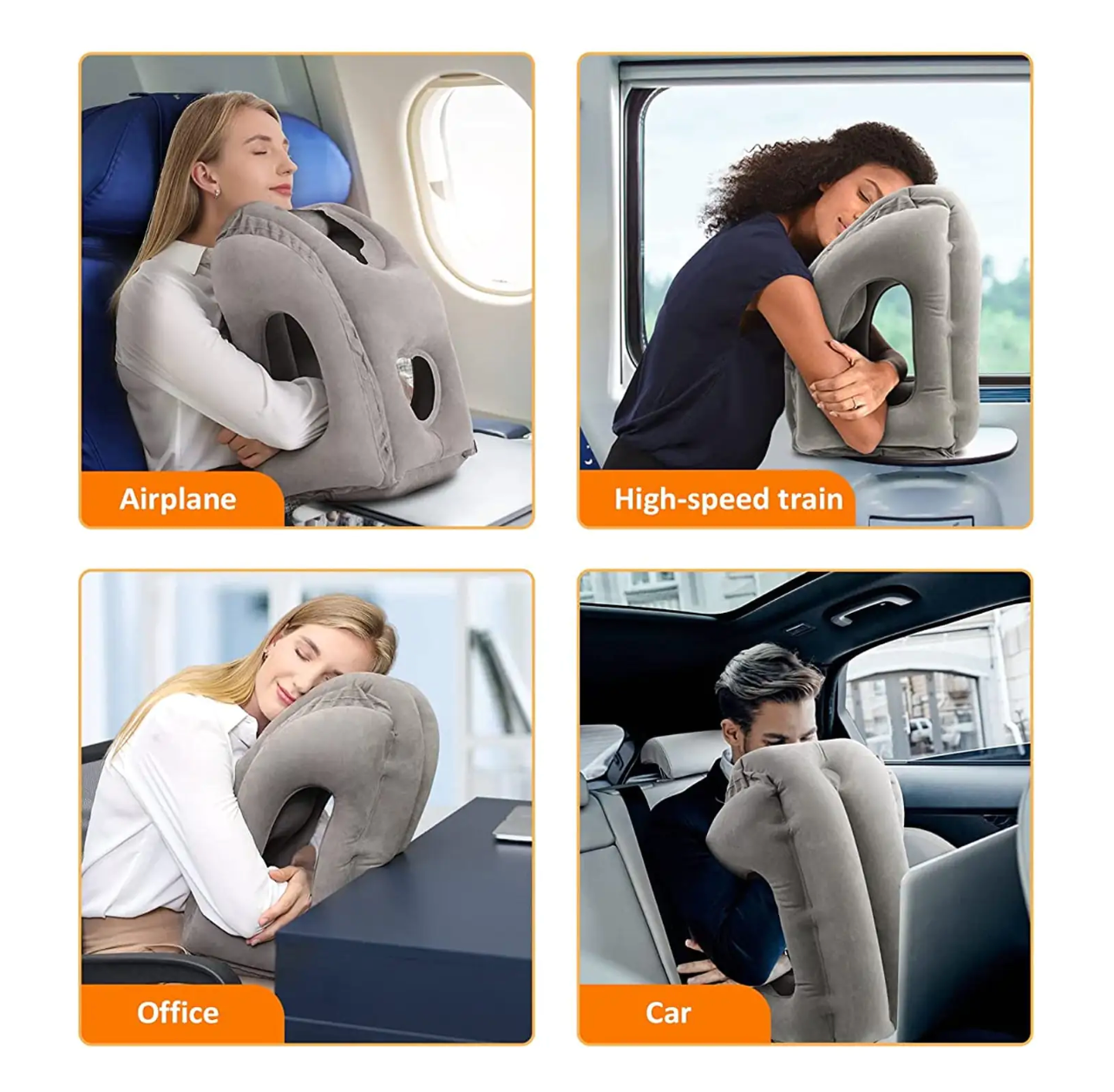 Komfy-Inflatable Travel Pillow