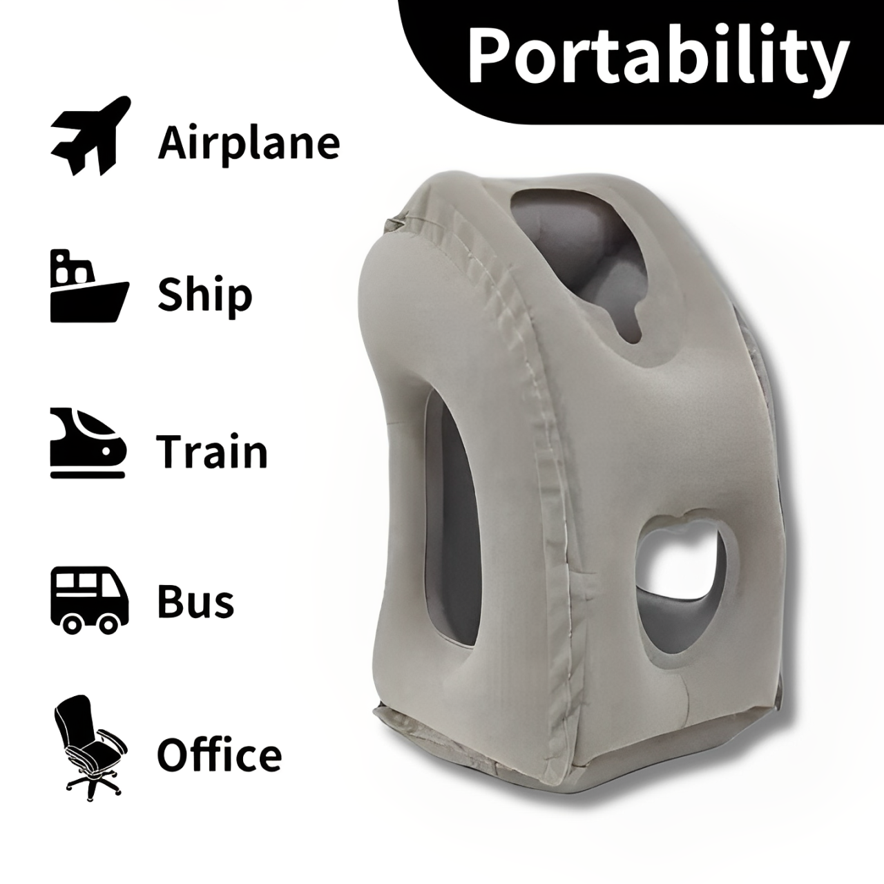 Komfy-Inflatable Travel Pillow