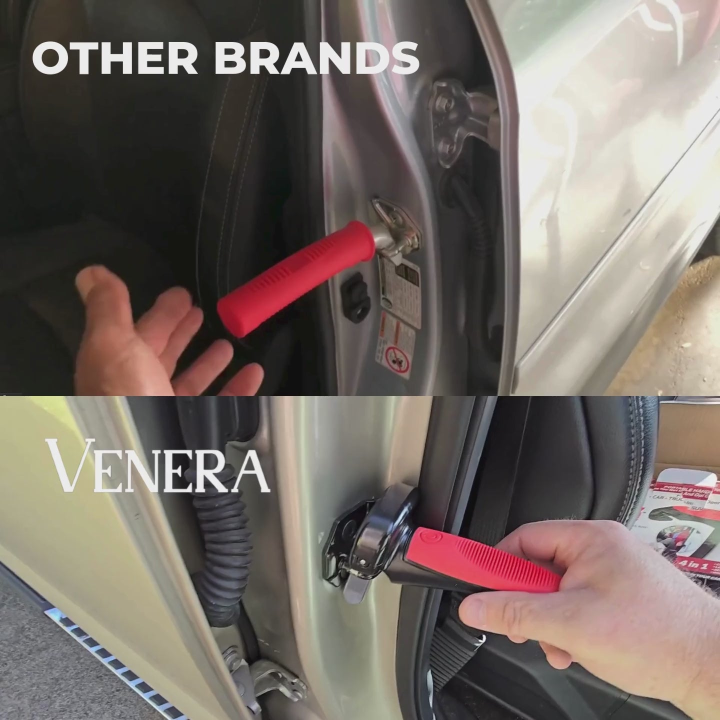 Load video: 2 videos showing the difference between the inferior version of the GoCane vs the superior version being Venera&#39;s version.